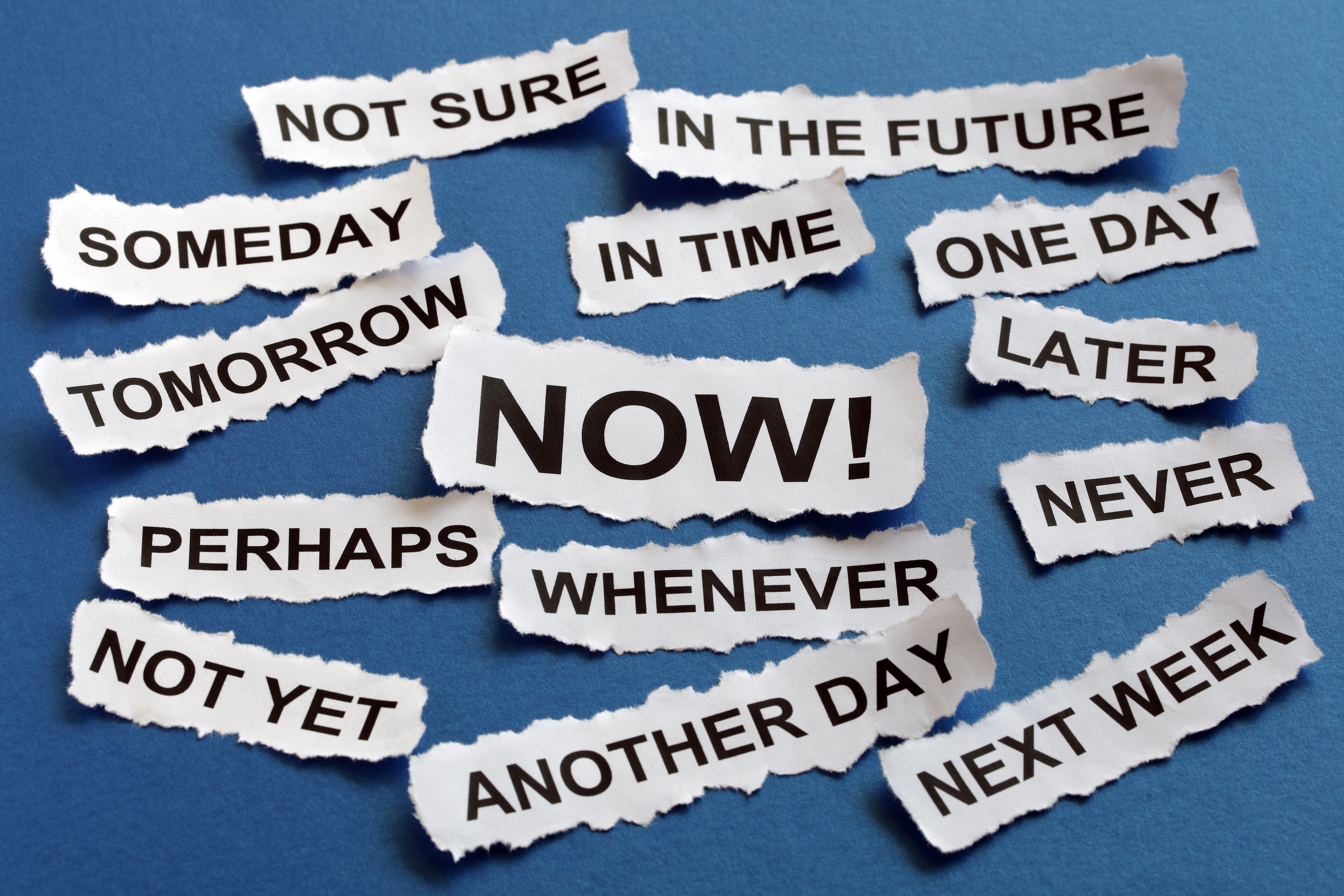 Why Do We Procrastinate in Giving?